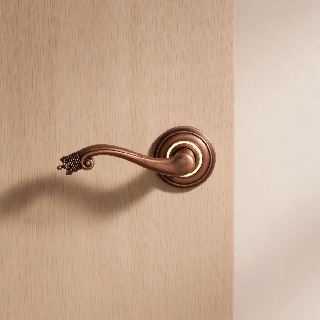 Napoleon, an antique-copper lever with a small crown and a glow ring.