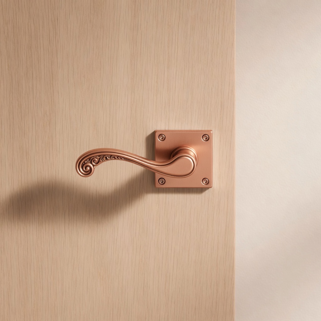 Rococo, a lighter ornamental copper lever.